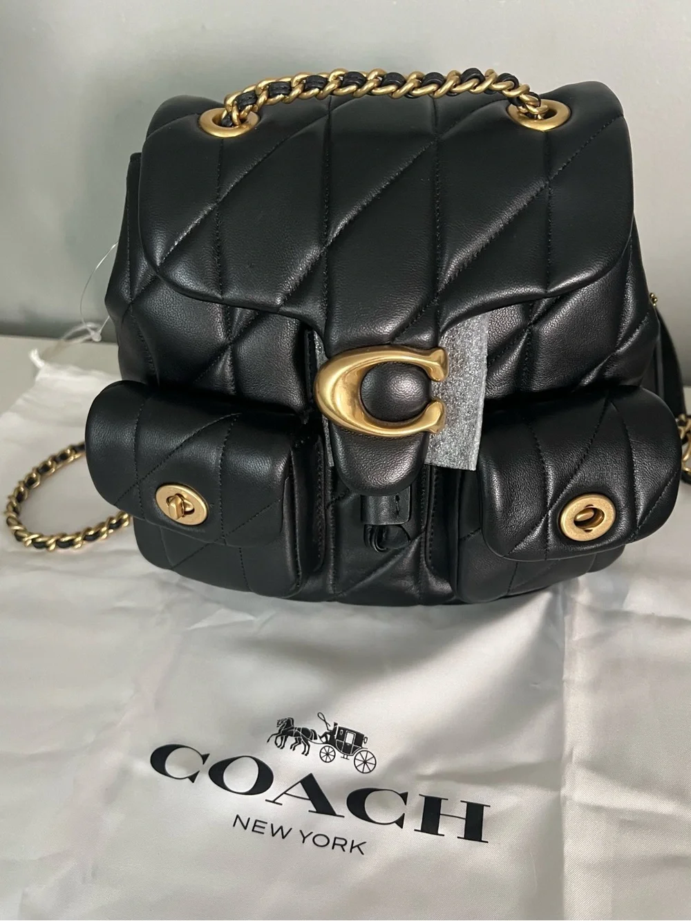 Coach Tabby Backpack With Pillow Quilting